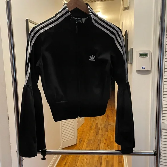 Adidas Women's Black Track Jacket - Picture 6 of 6